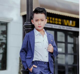 áo sơ mi nam body trẻ em
