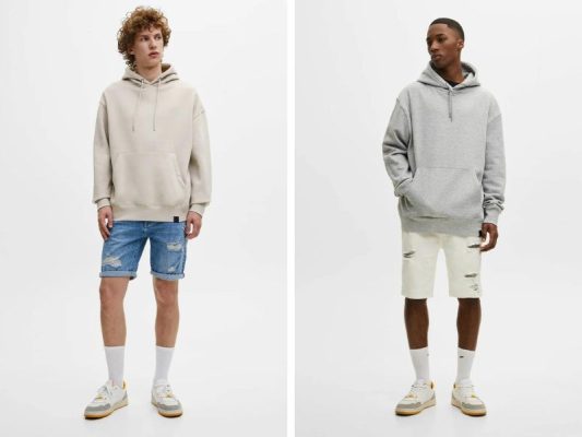 áo hoodie mặc với quần gì 